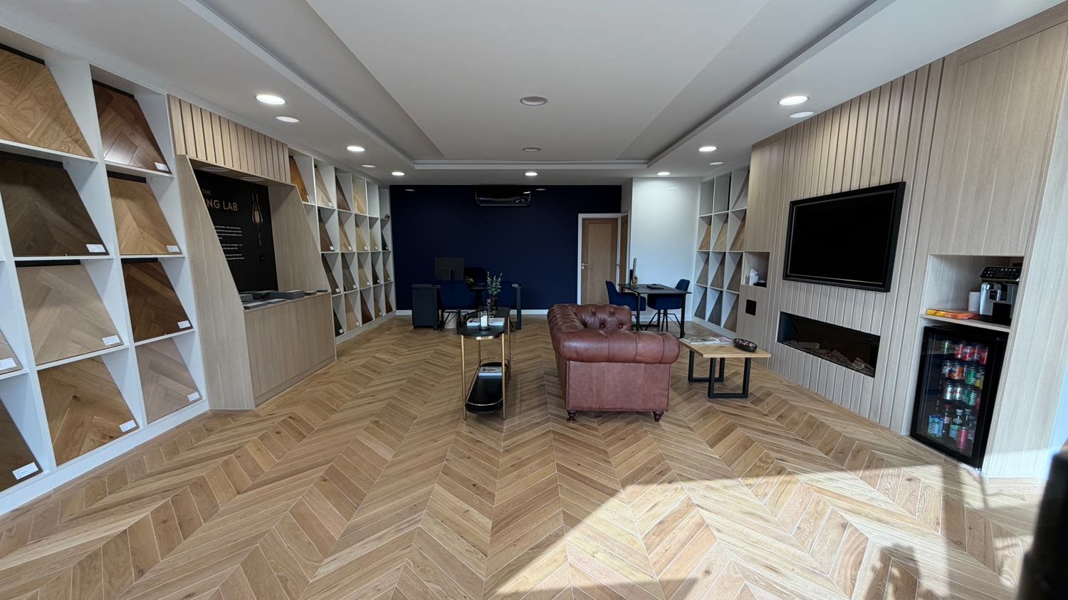 Inside the Hampton Hill Flooring showroom, 4 Park Road, Hampton Hill